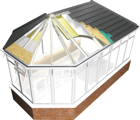 Tiled conservatory roof benefits