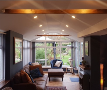 Recent conservatory roof installations - interior