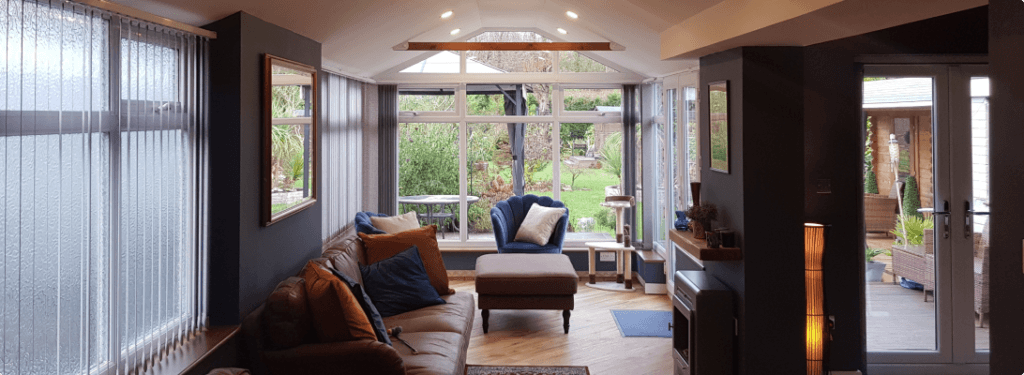 Gable End Conservatory with Tiled Roof