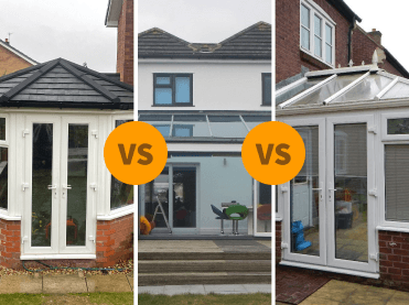 Comparing Conservatory Roof Options: Glass vs. Polycarbonate vs Tiled