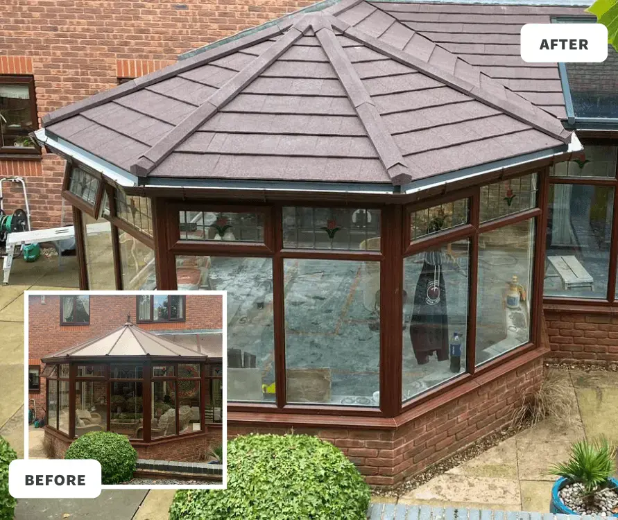 Before and After Conservatory